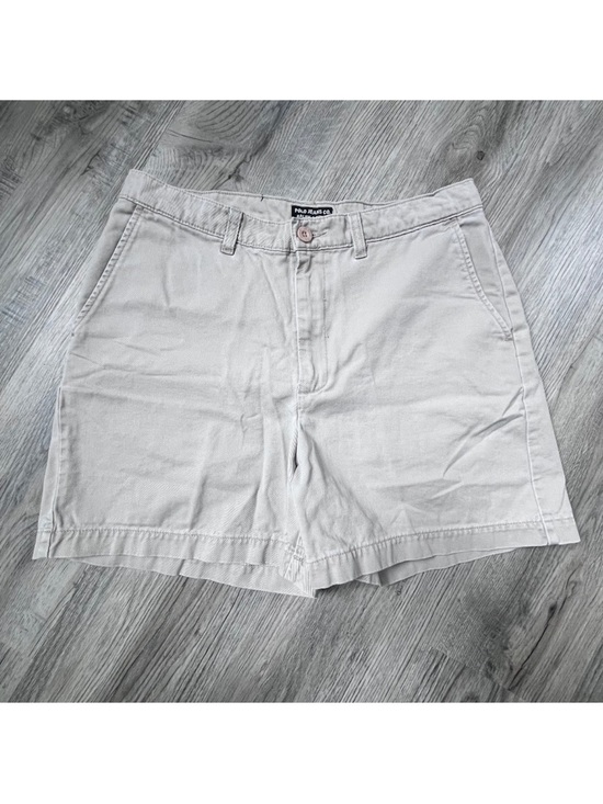 Ralph Lauren Pants - VINTAGE Polo Jeans Co Ralph
Lauren Flat Front Shorts
womens 12 Beige 5" Inseam